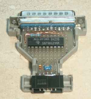 Top side of the board